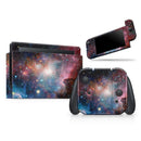 Neon SuperNova Space Explosion V2 // Skin Decal Wrap Kit for Nintendo Switch Console & Dock, Joy-Cons, Pro Controller, Lite, 3DS XL, 2DS XL, DSi, or Wii - Vinyl Skin Wrap for Nintendo Switch 2, OLED, Lite, Pro Controller, Wii & Classic Handhelds