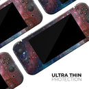 Neon SuperNova Space Explosion V2 // Skin Decal Wrap Kit for Nintendo Switch Console & Dock, Joy-Cons, Pro Controller, Lite, 3DS XL, 2DS XL, DSi, or Wii - Vinyl Skin Wrap for Nintendo Switch 2, OLED, Lite, Pro Controller, Wii & Classic Handhelds