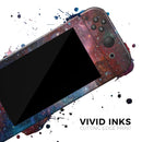 Neon SuperNova Space Explosion V2 // Skin Decal Wrap Kit for Nintendo Switch Console & Dock, Joy-Cons, Pro Controller, Lite, 3DS XL, 2DS XL, DSi, or Wii - Vinyl Skin Wrap for Nintendo Switch 2, OLED, Lite, Pro Controller, Wii & Classic Handhelds