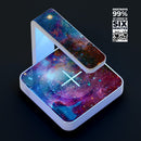 Neon SuperNova Space Explosion V2 UV Germicidal Sanitizing Sterilizing Wireless Smart Phone Screen Cleaner + Charging Station