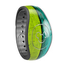 Neon Wood Planks - Decal Skin Wrap Kit for the Disney Magic Band