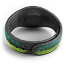 Neon Wood Planks - Decal Skin Wrap Kit for the Disney Magic Band