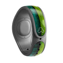 Neon Wood Planks - Decal Skin Wrap Kit for the Disney Magic Band