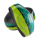 Neon Wood Planks - Decal Skin Wrap Kit for the Disney Magic Band
