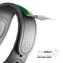 Neon Wood Planks - Decal Skin Wrap Kit for the Disney Magic Band