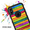 Neon Wood Planks - Skin Kit for the iPhone OtterBox Cases