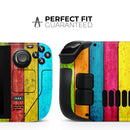 Neon Wood Planks // Vinyl Skin Wrap for Steam Deck OLED & Steam Deck (LCD) — Soft Matte or Ultra Gloss