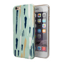 Neutral Brush Strokes iPhone 6/6s or 6/6s Plus 2-Piece Hybrid INK-Fuzed Case