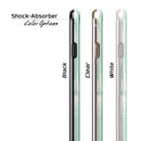 Neutral Brush Strokes iPhone 6/6s or 6/6s Plus 2-Piece Hybrid INK-Fuzed Case