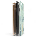 Neutral Brush Strokes iPhone 6/6s or 6/6s Plus 2-Piece Hybrid INK-Fuzed Case