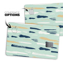 Neutral Brush Strokes - Premium Protective Decal Skin-Kit for the Apple Credit Card