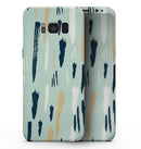 Neutral Brush Strokes - Samsung Galaxy S8 Full-Body Skin Kit