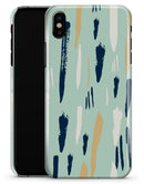 Neutral Brush Strokes - iPhone X Clipit Case