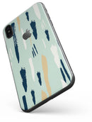 Neutral Brush Strokes - iPhone X Skin-Kit