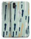 Neutral Brush Strokes - iPhone X Skin-Kit