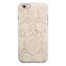 Neutral Pattern of Luxury iPhone 6/6s or 6/6s Plus 2-Piece Hybrid INK-Fuzed Case