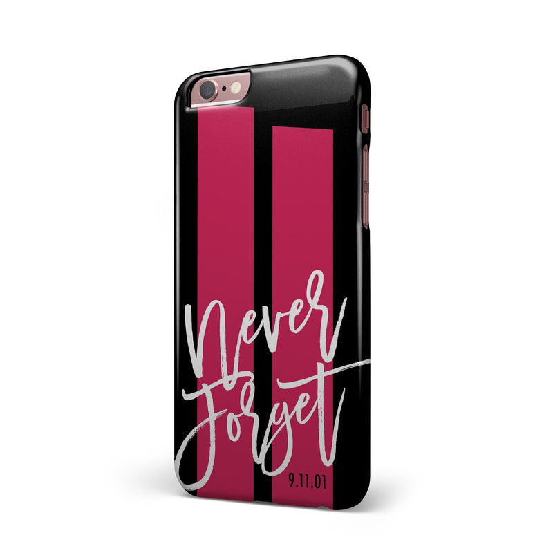 Never Forget 9/11 v10 - iPhone 6/6s or 6/6s Plus INK-Fuzed Case