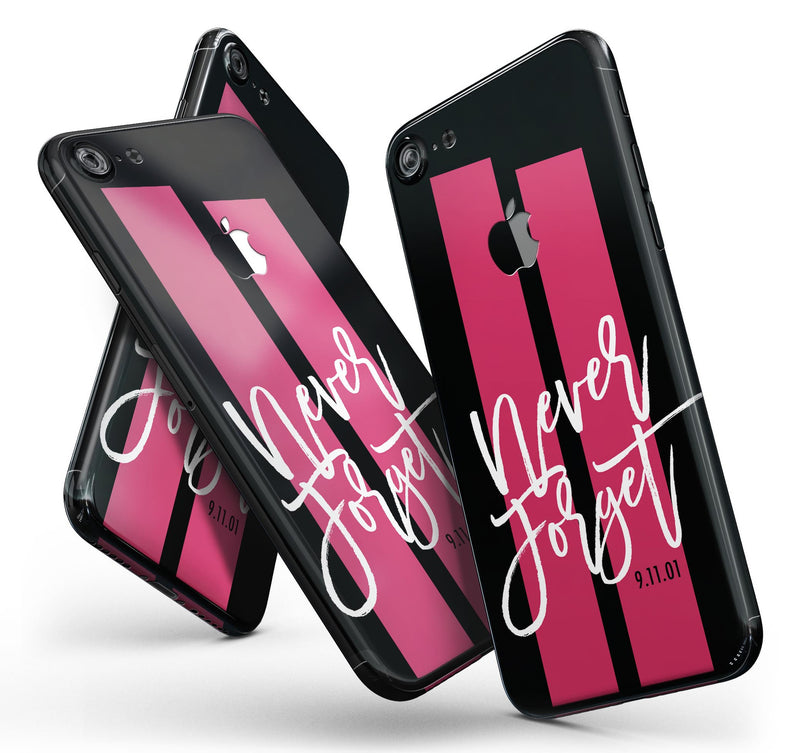Never Forget 9/11 v10 - 4-Piece Skin Kit for the iPhone 7 or 7 Plus