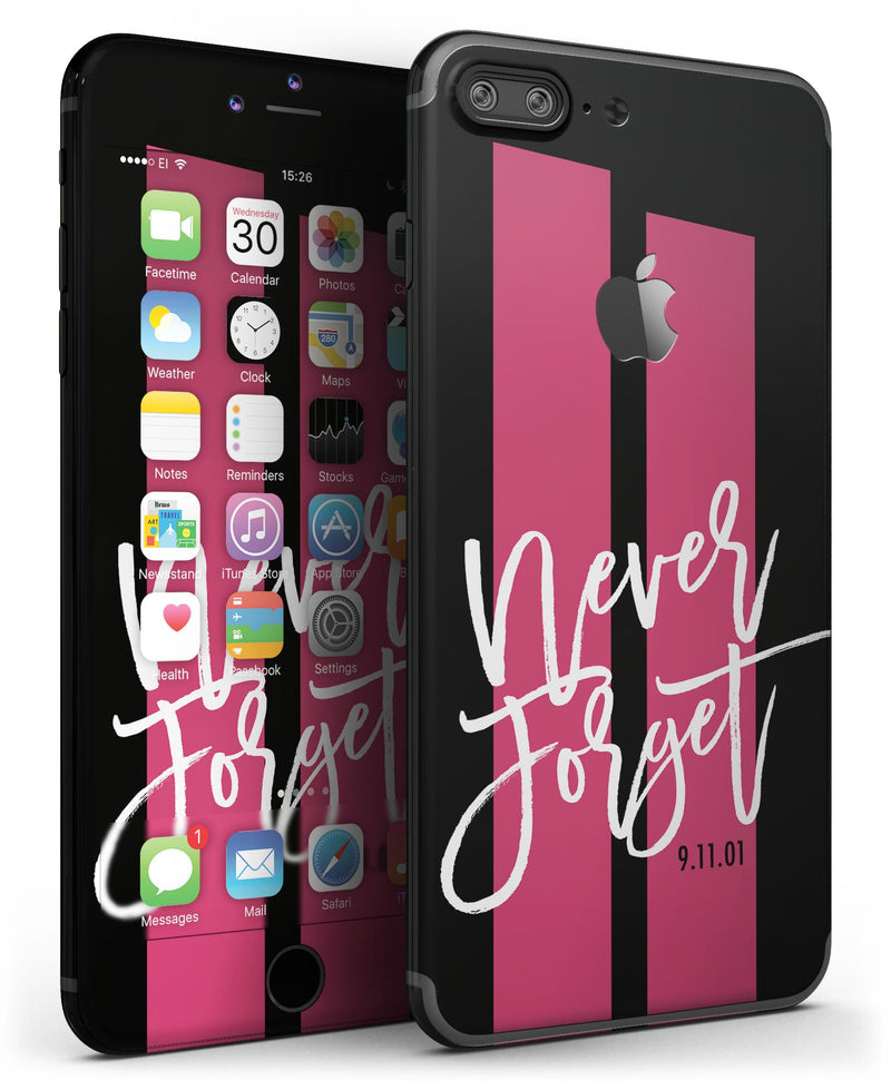 Never Forget 9/11 v10 - 4-Piece Skin Kit for the iPhone 7 or 7 Plus