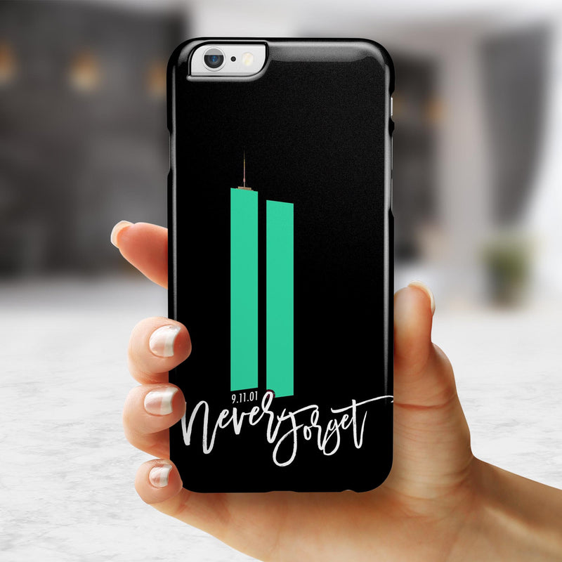 Never Forget 9/11 v14 - iPhone 6/6s or 6/6s Plus INK-Fuzed Case