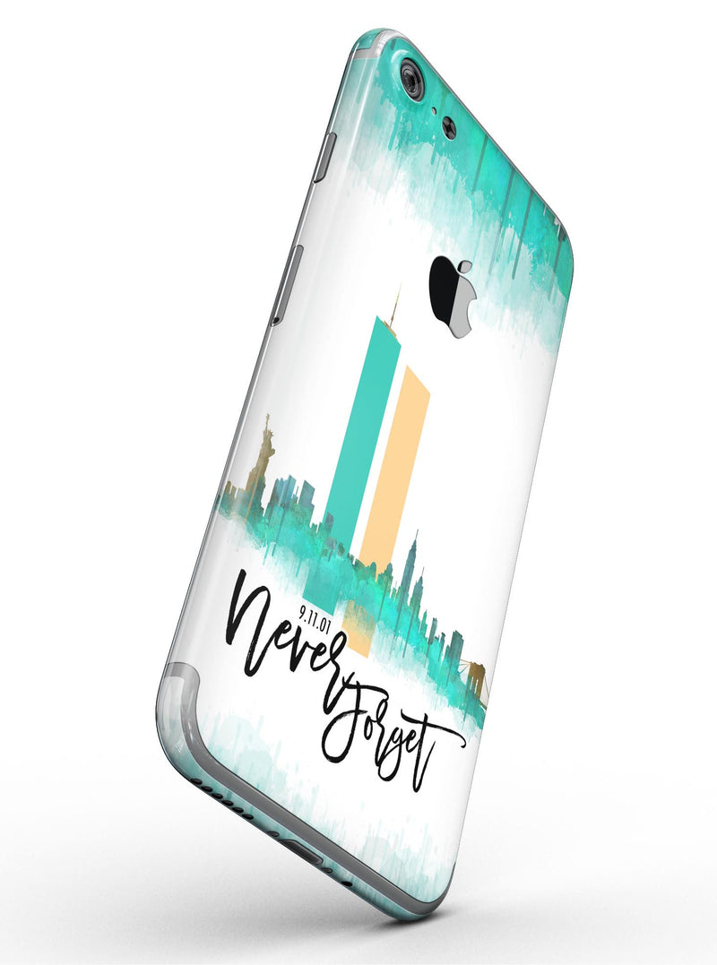 Never Forget 9/11 v1 - 4-Piece Skin Kit for the iPhone 7 or 7 Plus