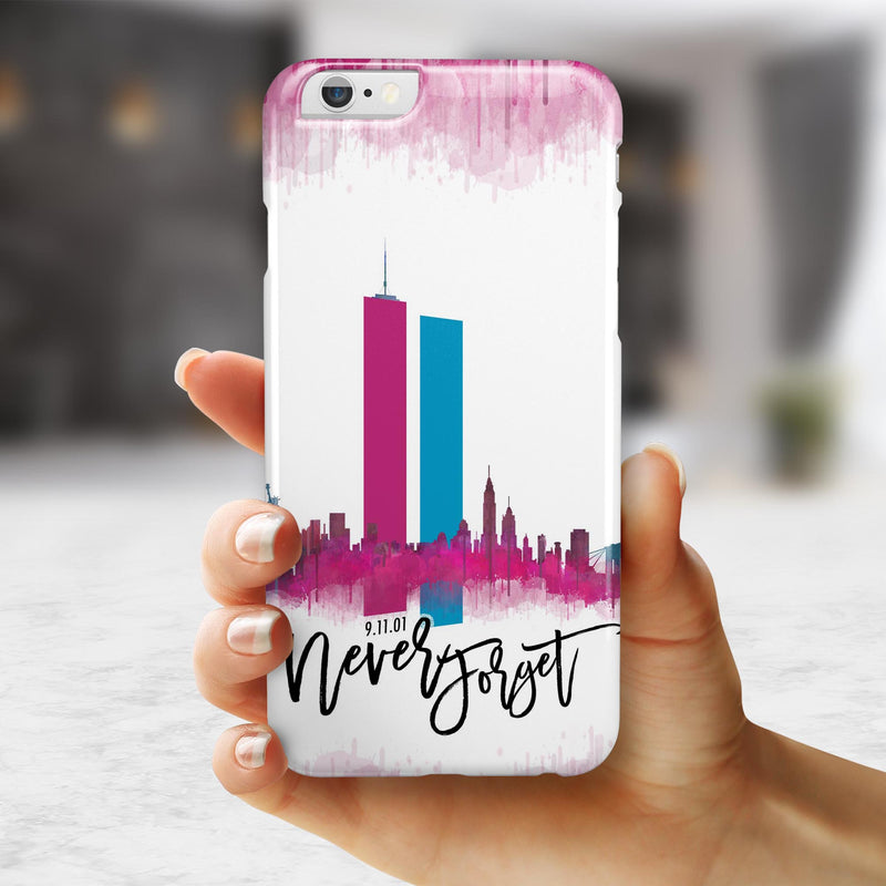 Never Forget 9/11 v2 - iPhone 6/6s or 6/6s Plus INK-Fuzed Case
