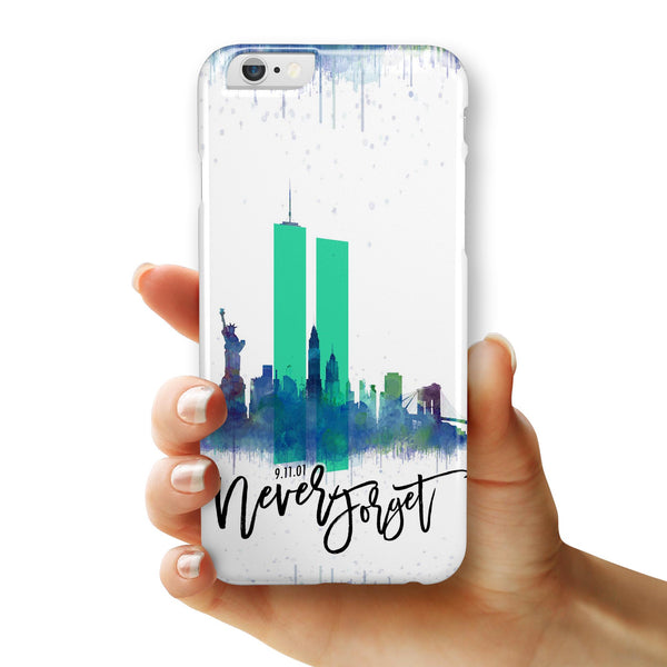 Never Forget 9/11 v5 - iPhone 6/6s or 6/6s Plus INK-Fuzed Case