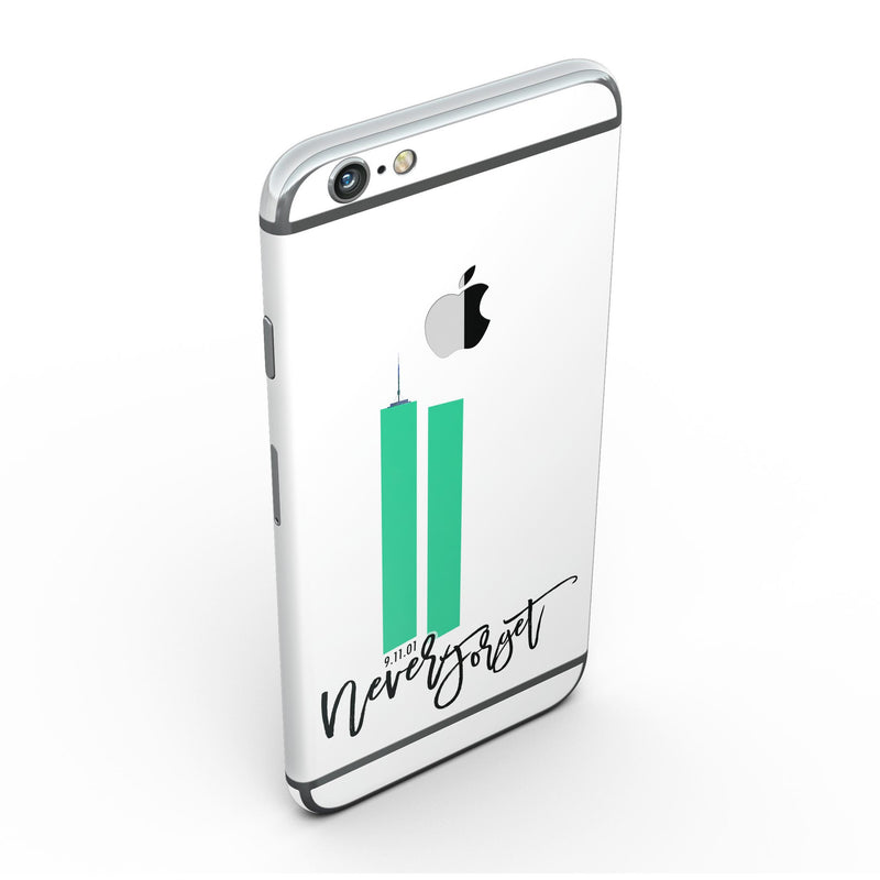Never Forget 9/11 V7 - Six-Piece Skin Kit for the iPhone 6/6s or 6/6s Plus