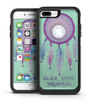 Never Stop Dreaming Dreamcatcher - iPhone 7 or 7 Plus Commuter Case Skin Kit