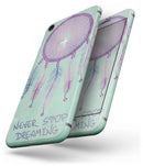 Never Stop Dreaming Dreamcatcher - Skin-kit for the iPhone 8 or 8 Plus