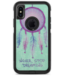 Never Stop Dreaming Dreamcatcher - iPhone X OtterBox Case & Skin Kits