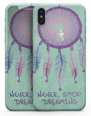 Never Stop Dreaming Dreamcatcher - iPhone X Skin-Kit