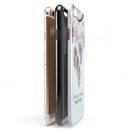 Never Stop Dreaming Watercolor Catcher iPhone 6/6s or 6/6s Plus 2-Piece Hybrid INK-Fuzed Case