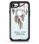 Never Stop Dreaming Watercolor Catcher - iPhone 7 or 8 OtterBox Case & Skin Kits