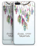 Never Stop Dreaming Watercolor Catcher - Skin-kit for the iPhone 8 or 8 Plus