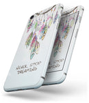Never Stop Dreaming Watercolor Catcher - Skin-kit for the iPhone 8 or 8 Plus