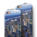 Night Aerial NYC iPhone 6/6s or 6/6s Plus 2-Piece Hybrid INK-Fuzed Case