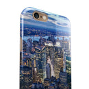 Night Aerial NYC iPhone 6/6s or 6/6s Plus 2-Piece Hybrid INK-Fuzed Case