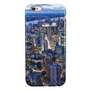 Night Aerial NYC iPhone 6/6s or 6/6s Plus 2-Piece Hybrid INK-Fuzed Case