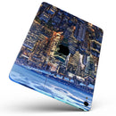 Night Aerial NYC - Full Body Skin Decal for the Apple iPad Pro 12.9", 11", 10.5", 9.7", Air or Mini (All Models Available)