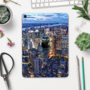Night Aerial NYC - Full Body Skin Decal for the Apple iPad Pro 12.9", 11", 10.5", 9.7", Air or Mini (All Models Available)