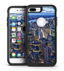 Night Aerial NYC - iPhone 7 or 7 Plus Commuter Case Skin Kit