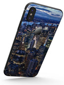 Night Aerial NYC - iPhone X Skin-Kit