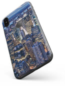 Night Aerial NYC - iPhone X Skin-Kit
