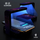 Night City Los Angeles UV Germicidal Sanitizing Sterilizing Wireless Smart Phone Screen Cleaner + Charging Station