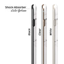 Neutral Gray and White Marble Surface iPhone 6/6s or 6/6s Plus 2-Piece Hybrid INK-Fuzed Case