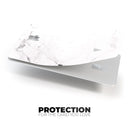 Nuetral Gray and White Marble Surface - Premium Protective Decal Skin-Kit for the Apple Credit Card