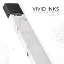 Nuetral Gray and White Marble Surface - Premium Decal Protective Skin-Wrap Sticker compatible with the Juul Labs vaping device