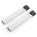 Nuetral Gray and White Marble Surface - Premium Decal Protective Skin-Wrap Sticker compatible with the Juul Labs vaping device