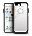 Neutral Gray and White Marble Surface - iPhone 7 or 7 Plus Commuter Case Skin Kit